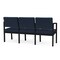 Lesro Lenox 3 Seat Tandem Seating W/ No Center Arms, 64.5 in W 24.5 in L 32 in H LS3101 - alternate 2